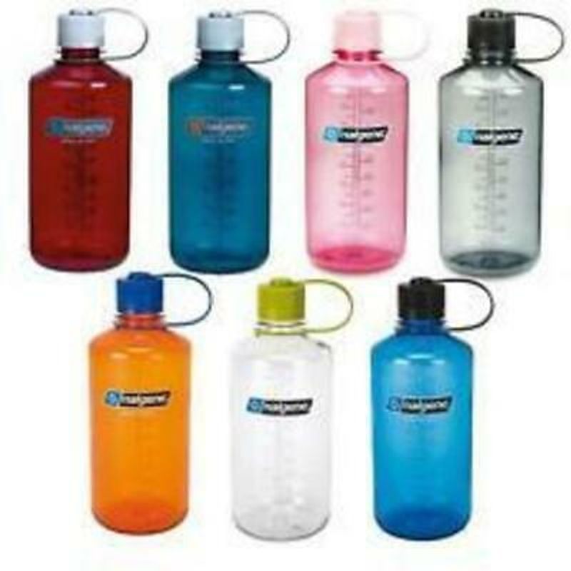 Nalgene Narrowmouth drikkeflaske med logo