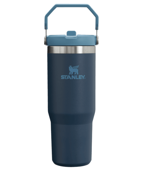 Stanley Iceflow Flip Straw 0,89L drikkeflaske med logo