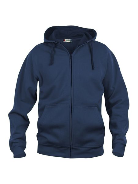 Basic Hoody Fullzip billig hettejakke med trykk dame&herre 